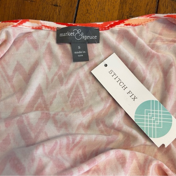 *NWT* Market & Spruce from Stitch Fix Gennie Knit Romper in Orange Red, Size S - Picture 7 of 8